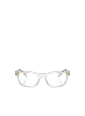 1h可退 PRADA 女士眼镜 PRB01V12R1O1 SS2025 白色 全框平光镜