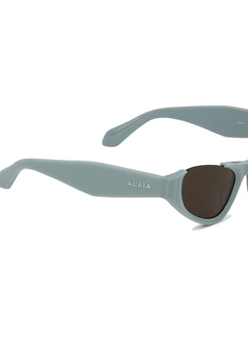 ALAIA 女士眼镜 AA4L0076S001284 SS2025 浅蓝色 Cat-Eye sunglas