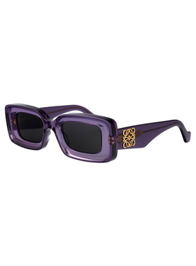 LOEWE 女士眼镜 LW40101I83A AW2026 紫色 全框太阳镜