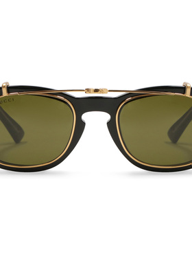 GUCCI 男士太阳镜 491397J07411070 CO 绿色 OCCHIALI DA SOLE