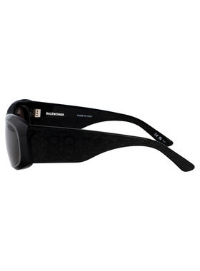 BALENCIAGA 女士太阳镜 BB0395S003 SS2025 黑色 全框太阳镜