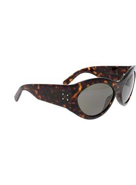 SAINT LAURENT 女士眼镜 SL854S002 AW2025 灰色 全框太阳镜