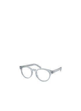 PRADA 男士眼镜 PRA14V19T1O1 AW2024 灰色 徽标平光镜