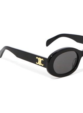 CELINE 女士眼镜 4S194CPLB38NO SS2026 黑色 Celine Triomphe Su