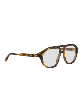 CELINE 男士眼镜 CL50191IHAVANA AW2026 白色 全框平光镜