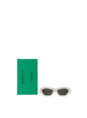1h可退 BOTTEGA VENETA 男士太阳镜 734117 CO 白色