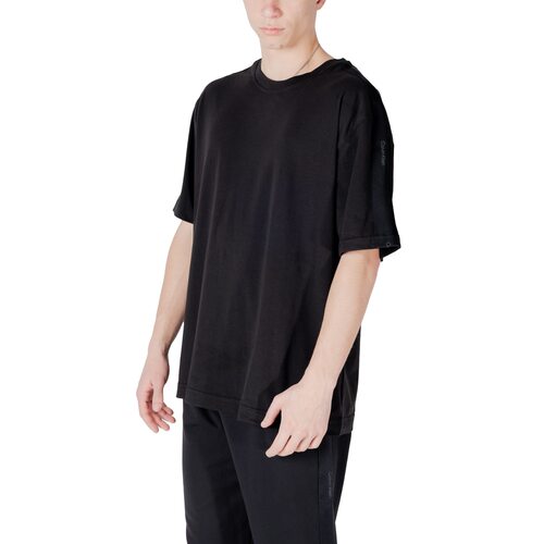 CALVIN KLEIN 男士T恤 LVGMS5K177UB1 SS2025 黑色【付后1h可退】 - 图2