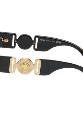 versace 范思哲 女士 黑色 Shield 飞行员太阳镜 0VE439180565978