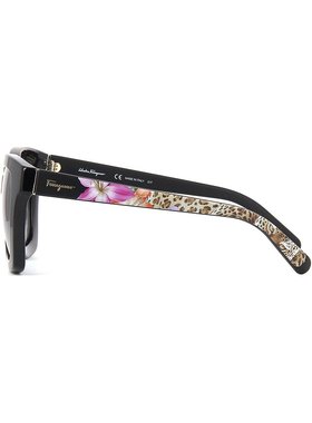 SALVATORE FERRAGAMO 女士眼镜 SF858S1 AW2021 黑色太阳镜