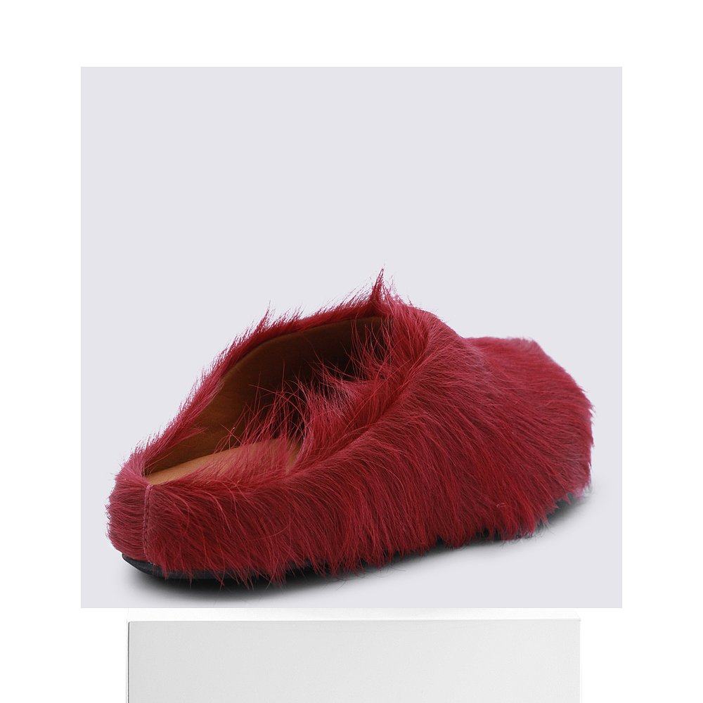 MARNI 女士拖鞋 SBMS004601P412200C33 AW2025 红色 - 图3