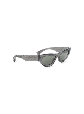 GUCCI 女士太阳镜 819555J07421012 SS2026 黑色 猫眼太阳镜