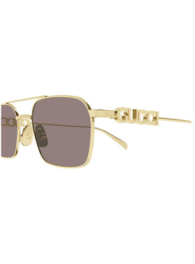 GUCCI 女士眼镜 GG1804S003 AW2025 古驰灰色太阳镜配饰