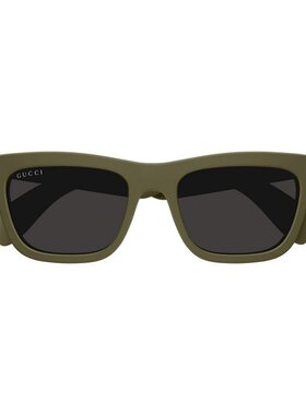 GUCCI 男士太阳镜 GG1933S004 AW2025 古驰太阳镜 绿色几何眼镜