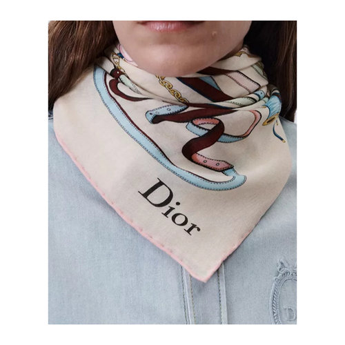 香港直邮CHRISTIAN DIOR 女士围巾 65TS120I0187C【付后1h可退】 - 图2
