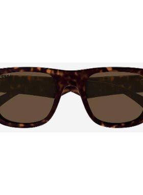 GUCCI 男士太阳镜 GG1427S003 SS2025 GG1427S 古驰黑色