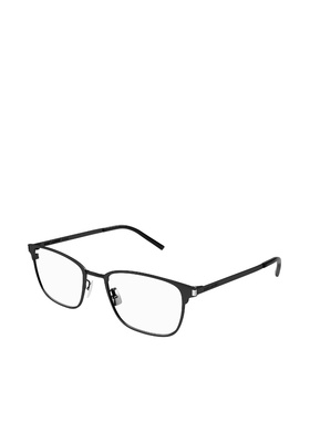 SAINT LAURENT 男士眼镜 SL585001 AW2025 黑色 方框眼镜
