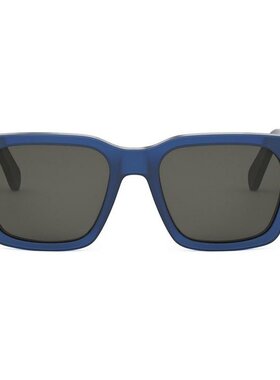 CELINE 男士太阳镜 CL40248I90A SS2025  蓝色太阳镜配饰矩形眼镜