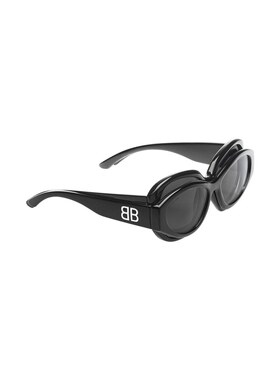 BALENCIAGA 女士太阳镜 837798T00071054 AW2025巴黎世家黑色