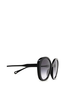 1h可退 CHLOÉ 女士眼镜 CH0081S005 SS2025 黑色 Chloe CH0081S b