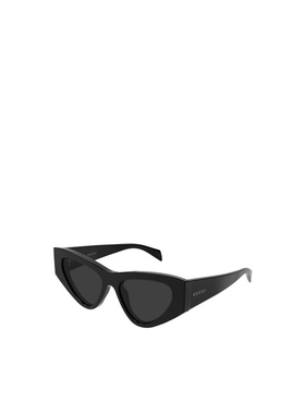 GUCCI 女士眼镜 GG2019S001 SS2026 黑色 全框太阳镜古驰