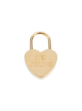 CELINE 女士项链 B101P6BRA35OR SS2026 银色 I LOVE CELINE PADL