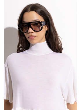 BALMAIN 男士眼镜 BPS185D5700 SS2026 白色 Pulse sunglasses