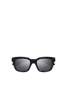 GUCCI 男士太阳镜 GG1621S001 AW2024 黑色 几何框古驰太阳眼镜