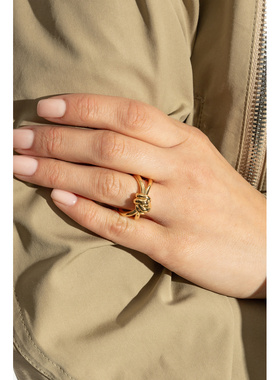 BOTTEGA VENETA 女士戒指 815946VAHU08120 CO 金色配饰