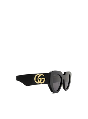 自营GUCCI 女士太阳镜 GG1421S001眼镜配饰古驰