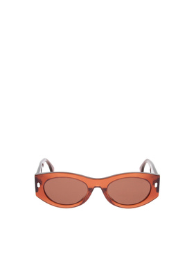 FENDI 女士眼镜 FE40125I68S AW2025 粉红色 框架太阳镜