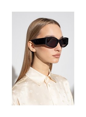 1h可退 balenciaga 女士 太阳镜巴黎世家印花