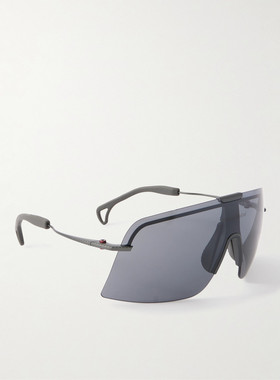潮奢 District Vision 男士 Yusuke Alpine Blade 钛合金太阳眼镜
