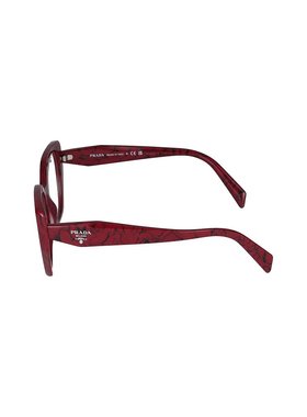 PRADA 女士眼镜 0PR18WV15D1O1 SS2024 红色