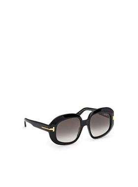 TOM FORD 男士眼镜 FT123701B SS2026 黑色 几何框太阳镜