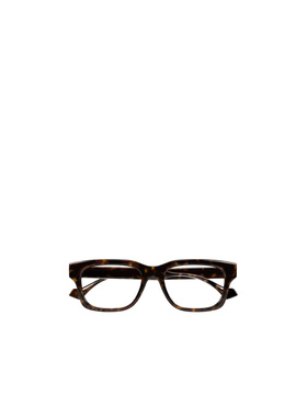 GUCCI 男士眼镜 GG1731O002 SS2025 黑色 古驰几何框平光镜