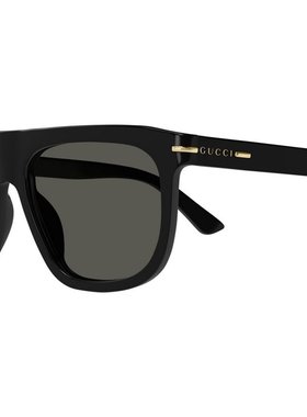 GUCCI 男士眼镜 GG1726S001 AW2025 古驰 黑色全框太阳镜