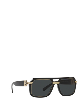 VERSACE 男士太阳镜 VE4399GB187 AW2025 黑色 Versace VE4399 bl