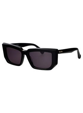 MAX MARA 女士眼镜 MM0126S01A AW2025 灰色 徽标太阳镜