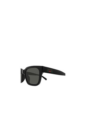 GUCCI 男士太阳镜 GG1857S001 SS2025 黑色 全框太阳眼镜