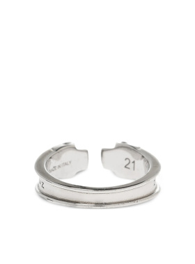 1h可退 奢淘 Alexander McQueen 纤细双头骨戒指 男 855354J160Y