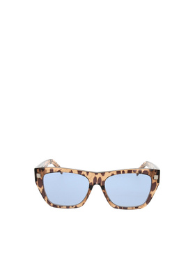 GIVENCHY 女士眼镜 GV40061U99V AW2025 蓝色 全框太阳镜