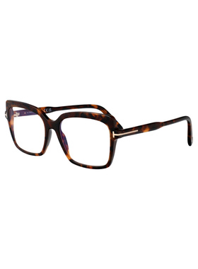 1h可退 TOM FORD 女士眼镜 FT5947B052 SS2025 棕色 FT5947-B