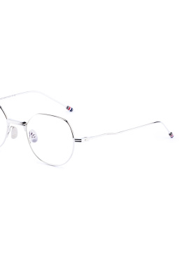 THOM BROWNE 男士眼镜 UEO935AG0001045 SS2025 银色