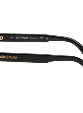 1h可退 潮奢 Palm Angels 棕榈天使 男士 黑色 Imperial 太阳镜 P
