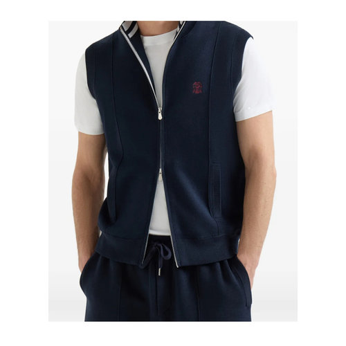BRUNELLO CUCINELLI 男士马甲 MNB806406GC2425 SS2026 - 图1