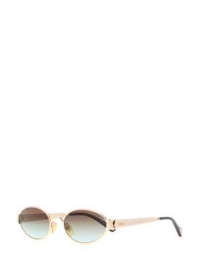 Chloe 蔻依 女士 HOLLY 金色金属太阳眼镜 CH0355S00354BROWN