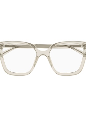 SAINT LAURENT 女士眼镜 SL910004 SS2026 白色 全框平光镜