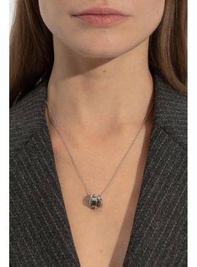 1h可退 TORY BURCH 女士项链 1776630042 SS2026 银色 Set: neckl