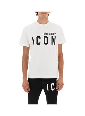 DSQUARED2 男士T恤 S79GC0003S23009989 CO 白色 DSQUARED2 MEN'S