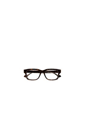 GUCCI 男士眼镜 GG1731O002 SS2025 黑色 古驰几何框平光镜